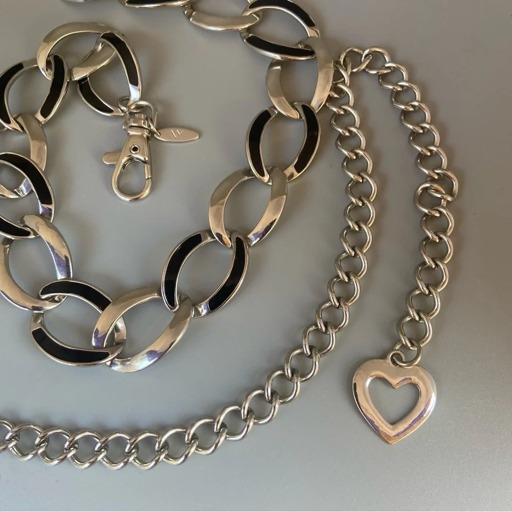 NY Enamel Chain Metal Belt #5045 💎